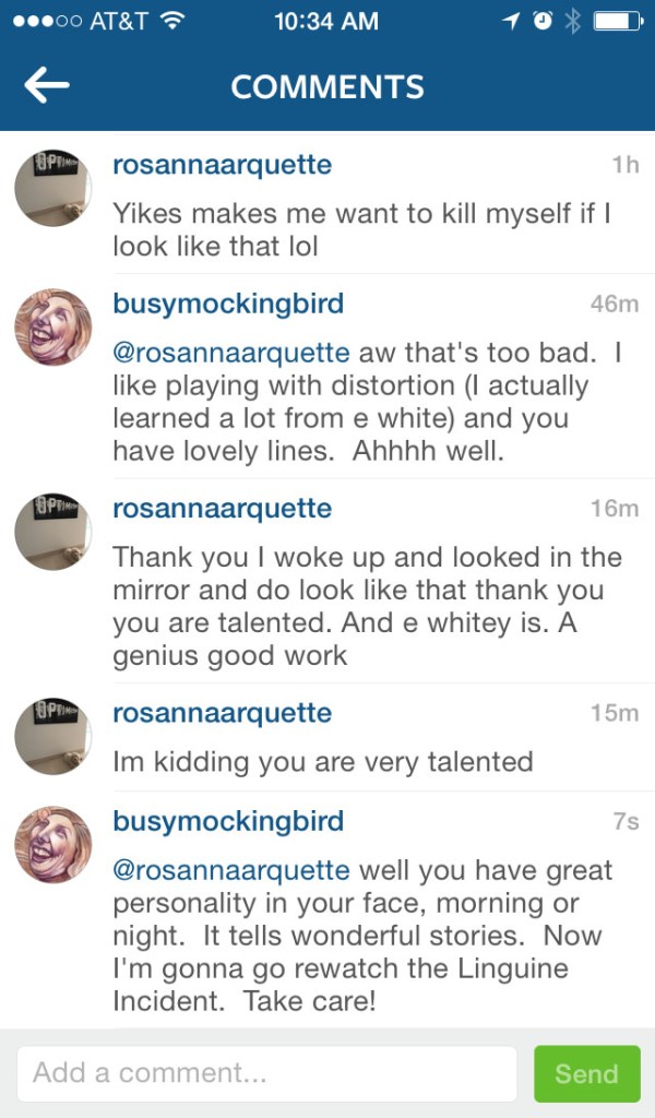 rosanna comment